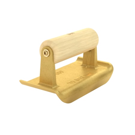 Bon Tool Edger, Bronze 6" X 2 3/4", 1/4" Radius X 5/8" Lip Wood Handle 12-580